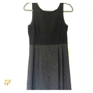 Lace/tweed Express dress